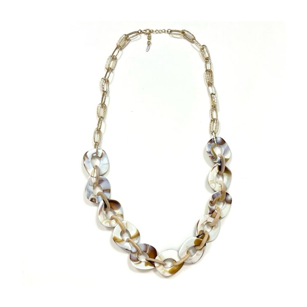 Acrylic Link Necklace